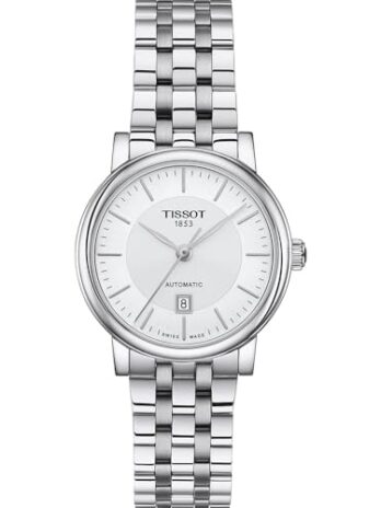[ティソ] 腕時計 TISSOT カーソン プレミアム オートマティック レディ ブレスレット [正規輸入品] T1222071103100 レディース シルバー文字盤