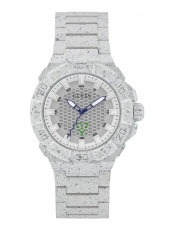 GUESS ホワイトアナログウォッチ, ホワイト