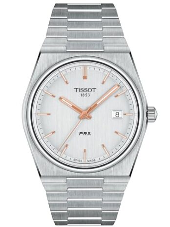 [ティソ] 腕時計 TISSOT PRX (ピーアールエックス) ブレスレット [正規輸入品] T1374101103100 メンズ シルバー文字盤