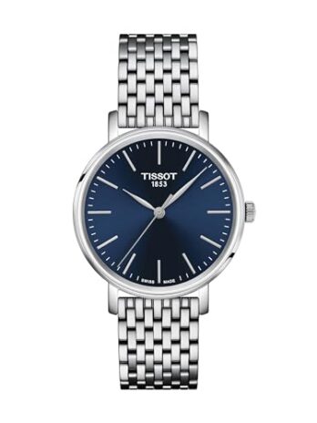 [ティソ] 腕時計 TISSOT エブリタイム [正規輸入品] ブレスレット T1432101104100 レディース ブルー文字盤