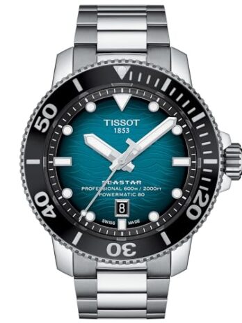 [ティソ] 腕時計 TISSOT シースター 2000 プロフェッショナル ブレスレット [正規輸入品] T1206071104100 メンズ グリーン文字盤