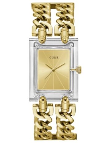 GUESS MODヘビーメタルレディース腕時計。, ゴールド, one, モダン