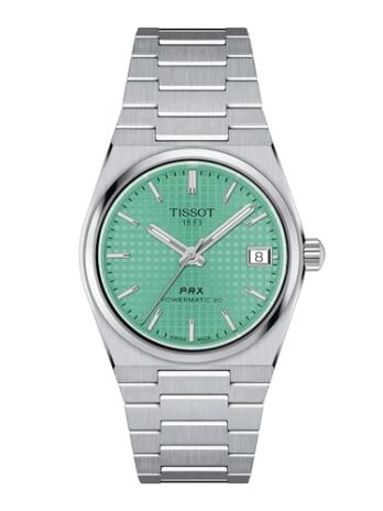 [ティソ] 腕時計 TISSOT PRX パワーマティック80 35mm[正規輸入品] ブレスレット T1372071109101 レディース グリーン文字盤