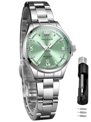 OLEVS レディース腕時計 日本製クォーツ ビジネス 女性用ウォッチ 人気 おしゃれ かわいい ギフト watch