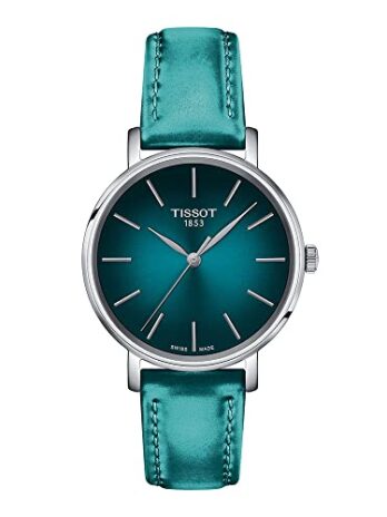 [ティソ] 腕時計 TISSOT エブリタイム [正規輸入品] ストラップ T1432101709100 レディース グリーン文字盤
