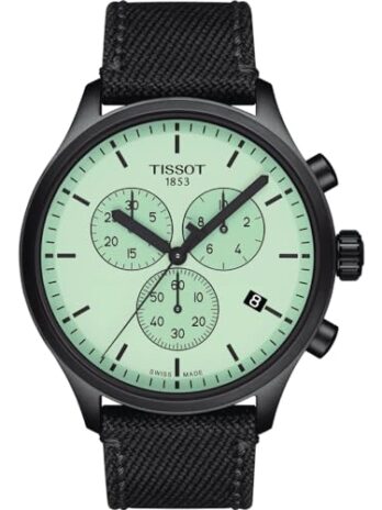 [ティソ] 腕時計 TISSOT クロノ XL ファブリック [正規輸入品] T1166173709100 メンズ グリーン文字盤