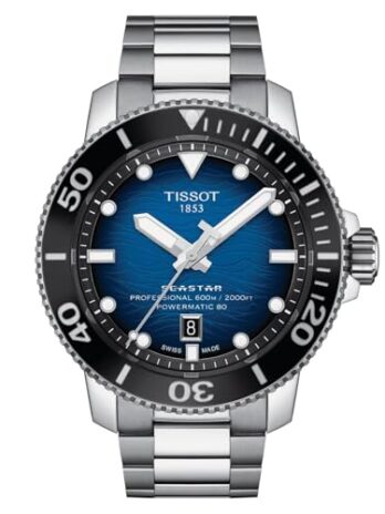 [ティソ] 腕時計 TISSOT シースター 2000 プロフェッショナル ブレスレット [正規輸入品] T1206071104101 メンズ ブルー文字盤