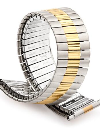 twist-o-flex Wide Oneシリーズ( dual-tone、マットW /ポリッシュセンター、16 ? 21 mm , Straight End )