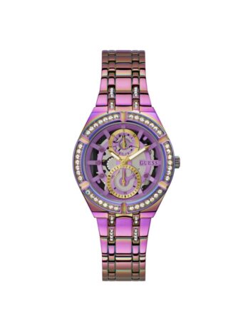GUESS レディース 36mm 腕時計, 玉虫色 / 玉虫色 / 玉虫色, one, クラシック