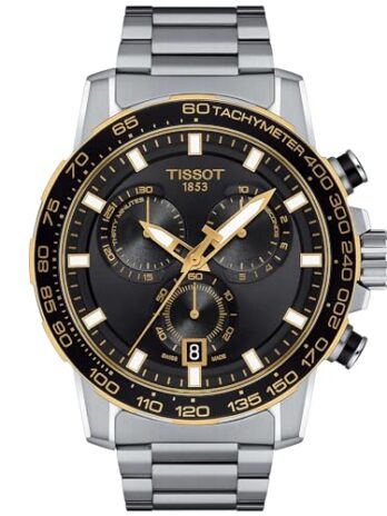 Tissot メンズ スーパースポーツ クロノ ステンレススチール カジュアルウォッチ グレー T1256172105100, グレー, クォーツムーブメント。