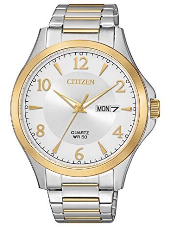 CITIZEN シチズン BF2005-54A Men’s Quartz Watch Silver/Gold Stainless メンズ シルバー/ゴールド ステンレス クォーツ bf2005-54a