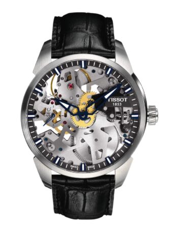 [ティソ] 腕時計 TISSOT T-コンプリカシオン スケレッテ ティー コンプリカシオン T0704051641100 メンズ スケルトン文字盤
