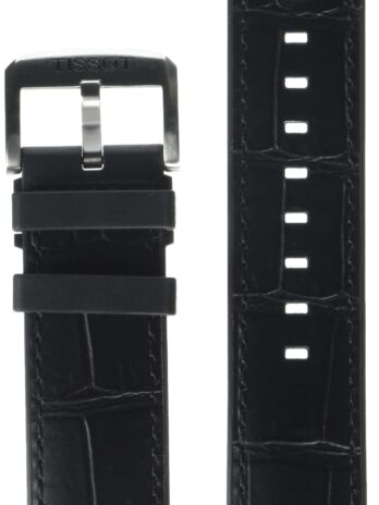 [ティソ] RUBBER & LEATH., BLACK 22/22