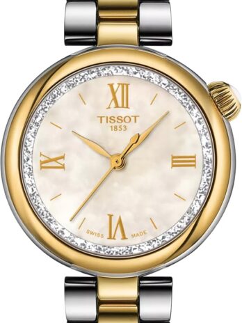 [ティソ] 腕時計 TISSOT デジール [正規輸入品] ブレスレット T1520102211801 レディース ホワイト・マザー・オブ・パール文字盤
