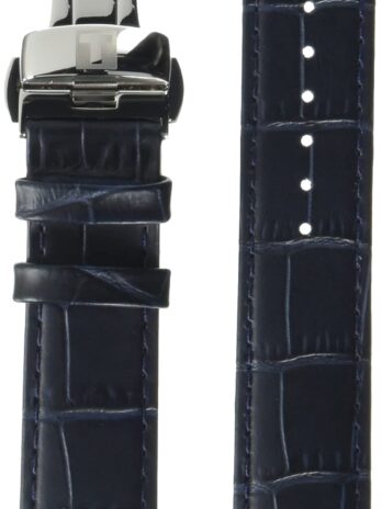 [ティソ] LEATH., DARK BLUE IMIT.ALLIG.19/18