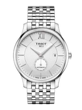 [ティソ] 腕時計 TISSOT トラディション オートマティック スモールセコンド ブレスレット T0634281103800 メンズ シルバー文字盤
