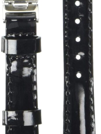 Tissot レザーカーフスキン ブラック 腕時計ベルト 幅7mm (モデル：T600036538)