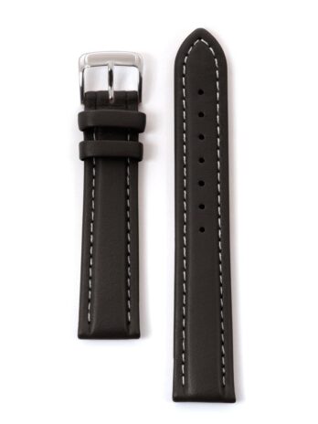 Speidel本革22 mm Aviatorブラックバンド