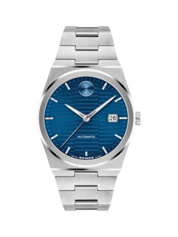 [MOVADO] 自動巻き腕時計 BOLD QUEST 3600940 メンズ シルバー