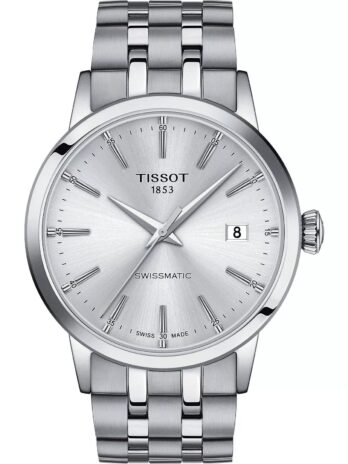 [ティソ] 腕時計 TISSOT クラシック ドリーム スイスマティック ブレスレット [正規輸入品] T1294071103100 メンズ シルバー文字盤