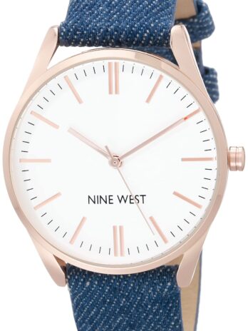 [Nine West] ドレスウォッチ NW/1994RGDM ブルー