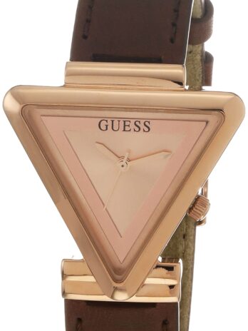 GUESS レディース 34mm 腕時計 – ツートンカラーのストラップ ローズゴールド文字盤 ローズゴールドトーンケース, ツートーン/ローズゴールドトーン/ローズゴールド, モダン