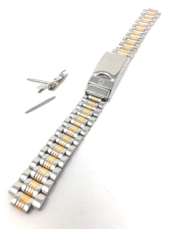 Wenger 14 mm Gold/Silver Two Toneメタルバンド