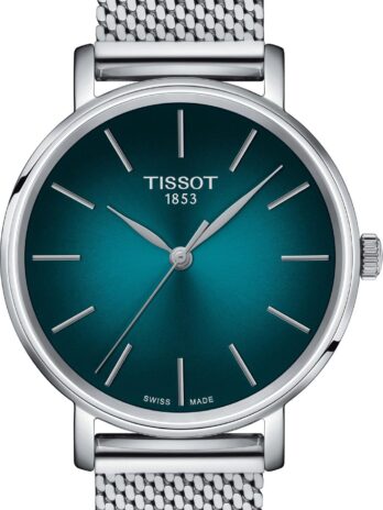 [ティソ] 腕時計 TISSOT エブリタイム [正規輸入品] ブレスレット T1432101109100 レディース グリーン文字盤