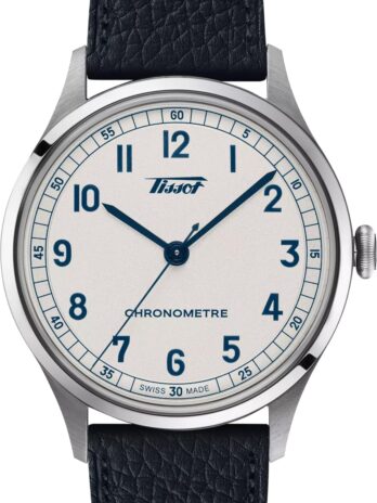 [ティソ] 腕時計 TISSOT テレメーター [正規輸入品] レザーストラップ T1424641603200 メンズ シルバー文字盤
