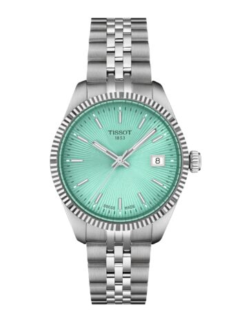 [ティソ] 腕時計 TISSOT バラード [正規輸入品] ブレスレット T1562101109100 レディース グリーン文字盤