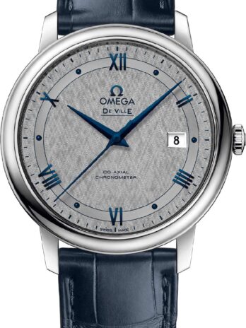 Omega De Ville 自動巻きグレーダイヤルメンズウォッチ 424.13.40.20.06.002