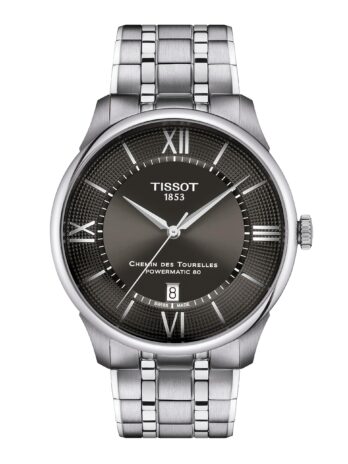 [ティソ] 腕時計 TISSOT シュマン・デ・トゥレル[正規輸入品] ブレスレット T1394071106800 メンズ アンスラサイト文字盤