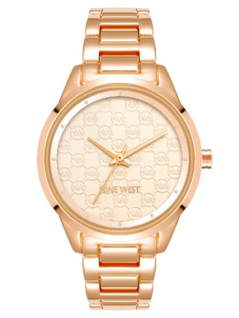 Nine West レディースブレスレットウォッチ、ローズゴールド, ローズゴールド, ブレスレット